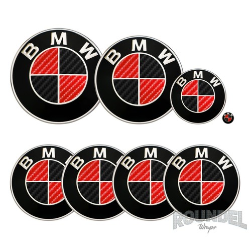 For bmw badge gloss - badge, carbon