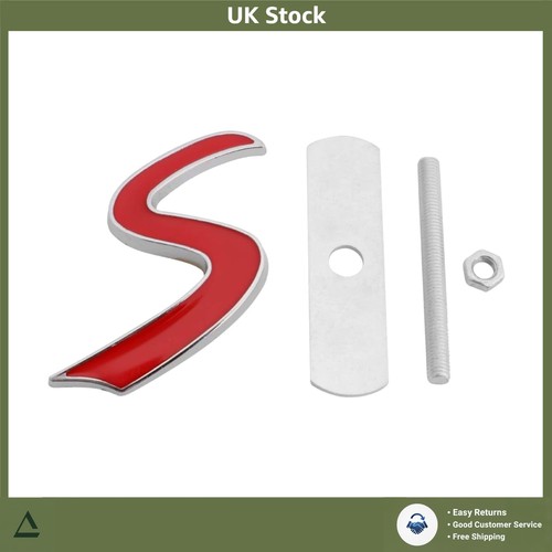 Metal front grille badge - 3d,