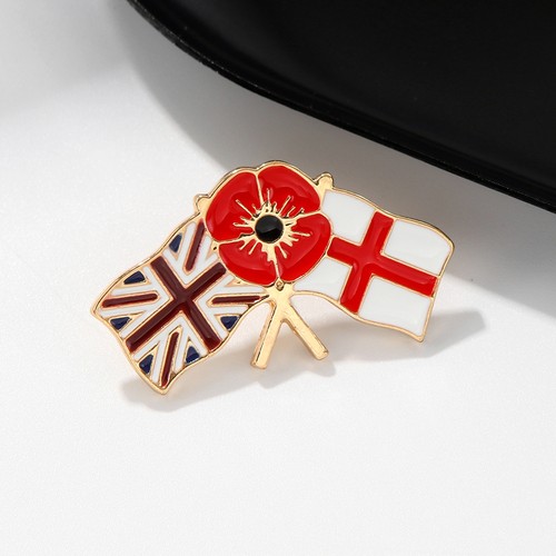 2026 red flower badge - flower,