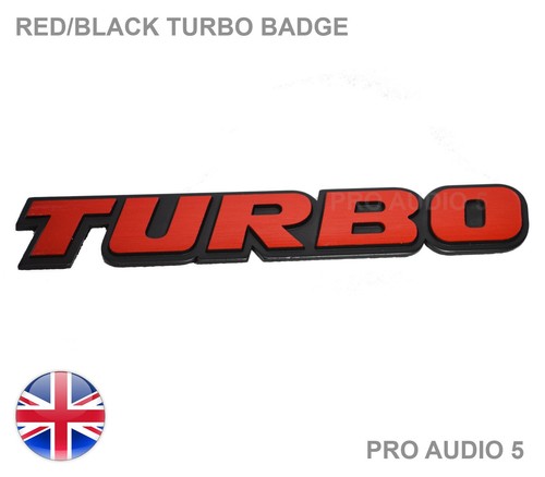 Big red black turbo - black,