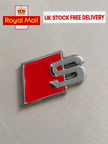 Line badges metal rear wing - metal,