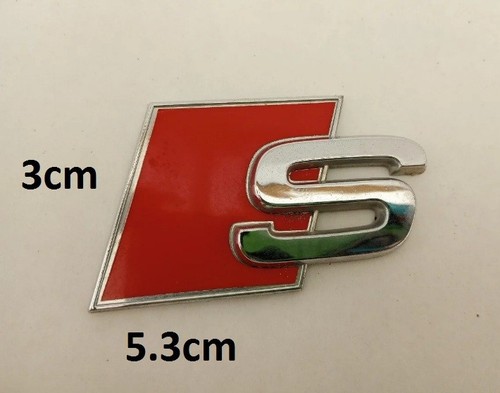 Audi sline logo metal - 1x,