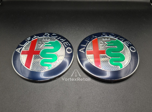 Alfa romeo emblem badges - alfa,