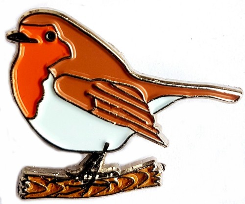 Robin red breast branch - red,