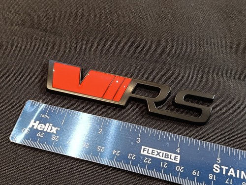 Matte black red vrs - vrs, aluminium