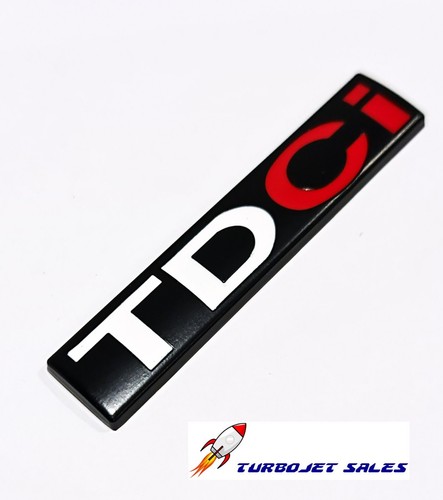 Tdci black white - &, badge