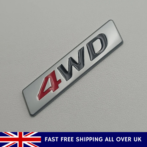 Metal red 4wd car - metal,